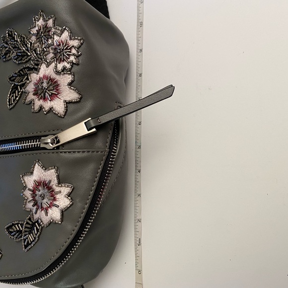 Like NEW! French Connection Embroidered Backpack - Picture 8 of 15